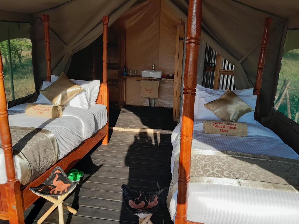 ホテル Tayari Luxury Tented Camp - Mara Sekenani エクステリア 写真